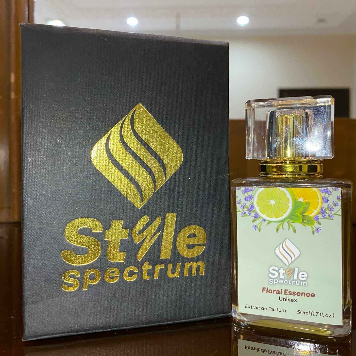 Floral Essence perfume with packaging, perfect for daily wear and special occasions