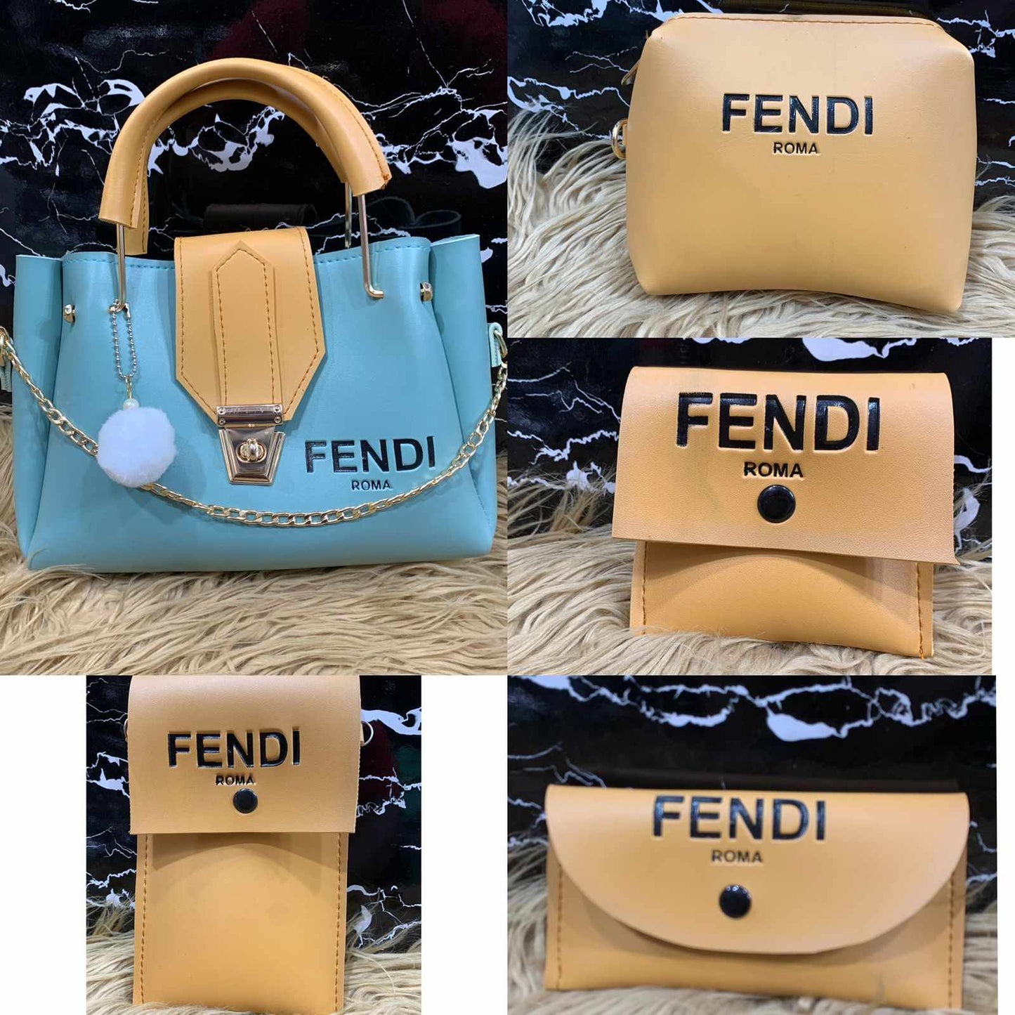 Hand Bag 5 Pcs