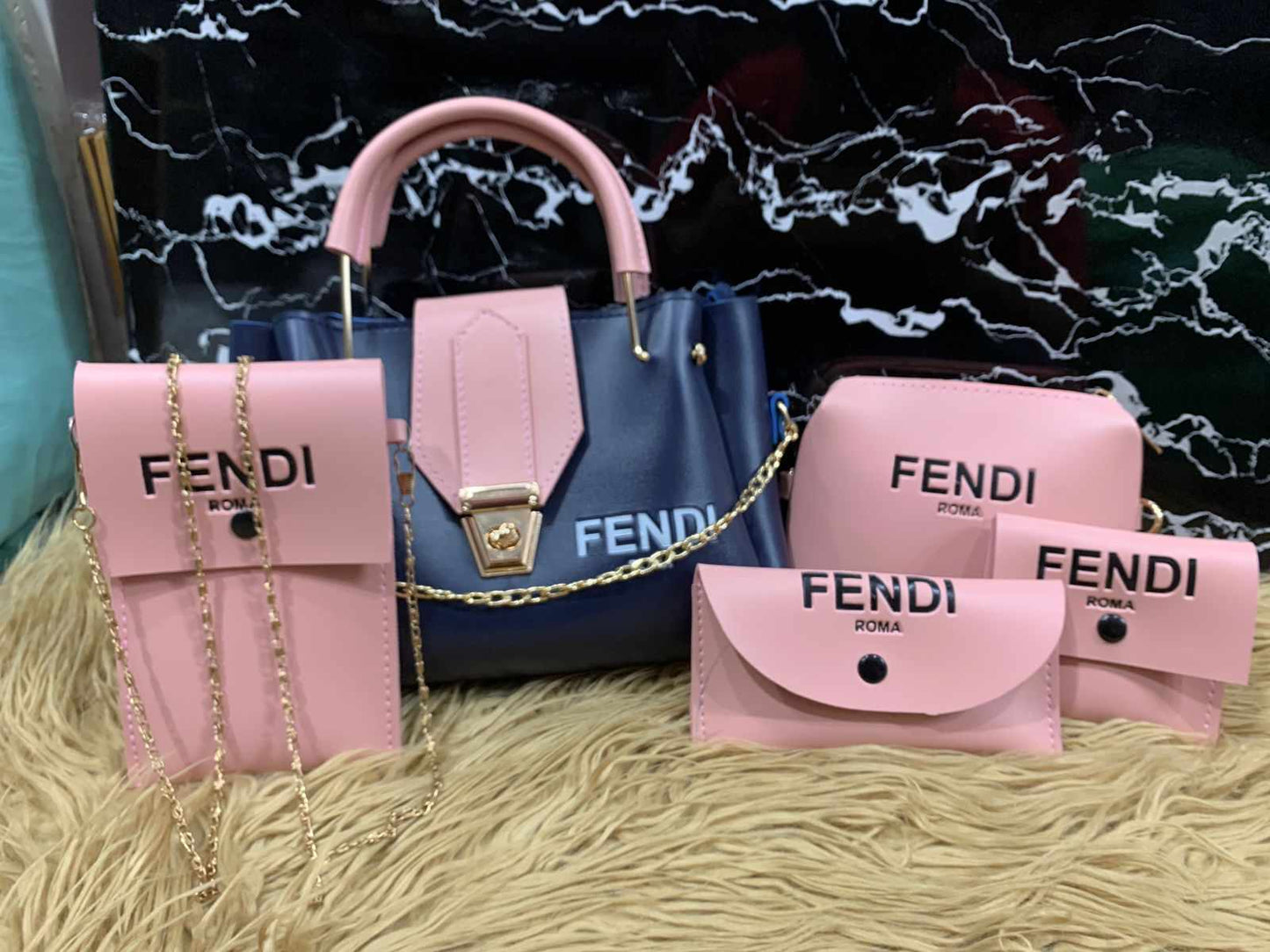 Hand Bag 5 Pcs