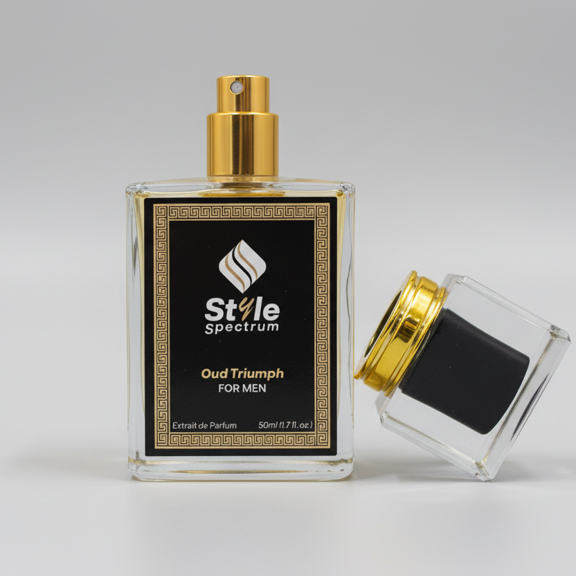 Oud Triumph perfume bottle – bold oriental oud fragrance for men in Pakistan